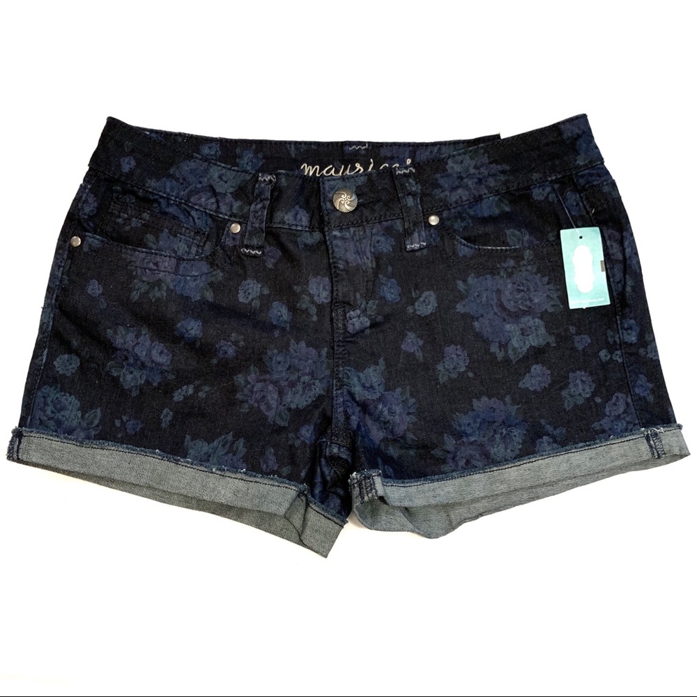 Maurices Molli Straight Fit Cuffed Shorts